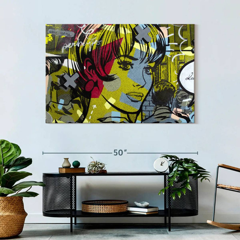 Leisha Man Hunter, 32" H x 48" W