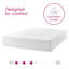 Matelas mi-ferme en mousse viscoélastique imprégnée de gel 8 po Olsen-58629249