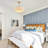 Dia 19.69 Inches, 6-Light Modern Farmhouse Chandelier With Hand-Weaving Shade