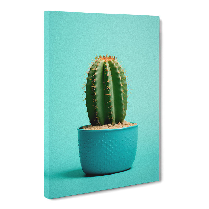 Cactus Minimalism - Print, 76cm H x 50cm W x 3cm D