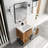 23.63'' Single Bathroom Vanity with Resin Top-2117036656