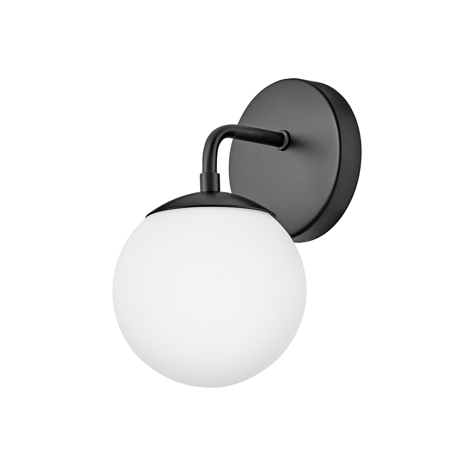 Kobie Single Dimmable Vanity Light, Black