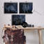 «Night Sky Dinosaur Constellations», ensemble de 3 giclées encadrées par Daphne Polselli-832503617-832503622