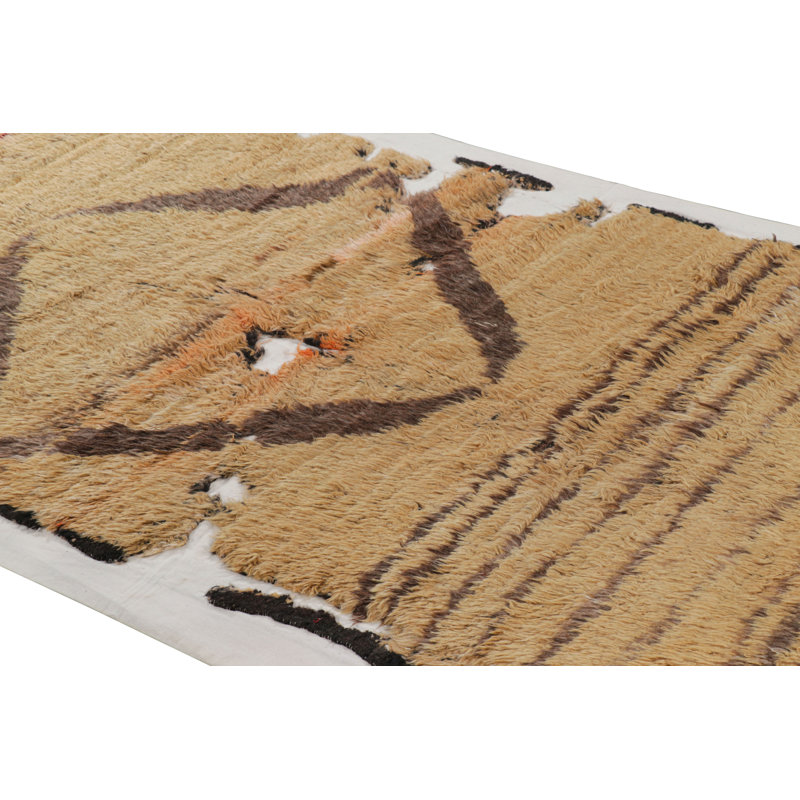 One-of-a-Kind 4'3”x7'6” Hand Knotted Area Rug