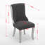 Chaises de salle à manger Snow Velvet-866030230