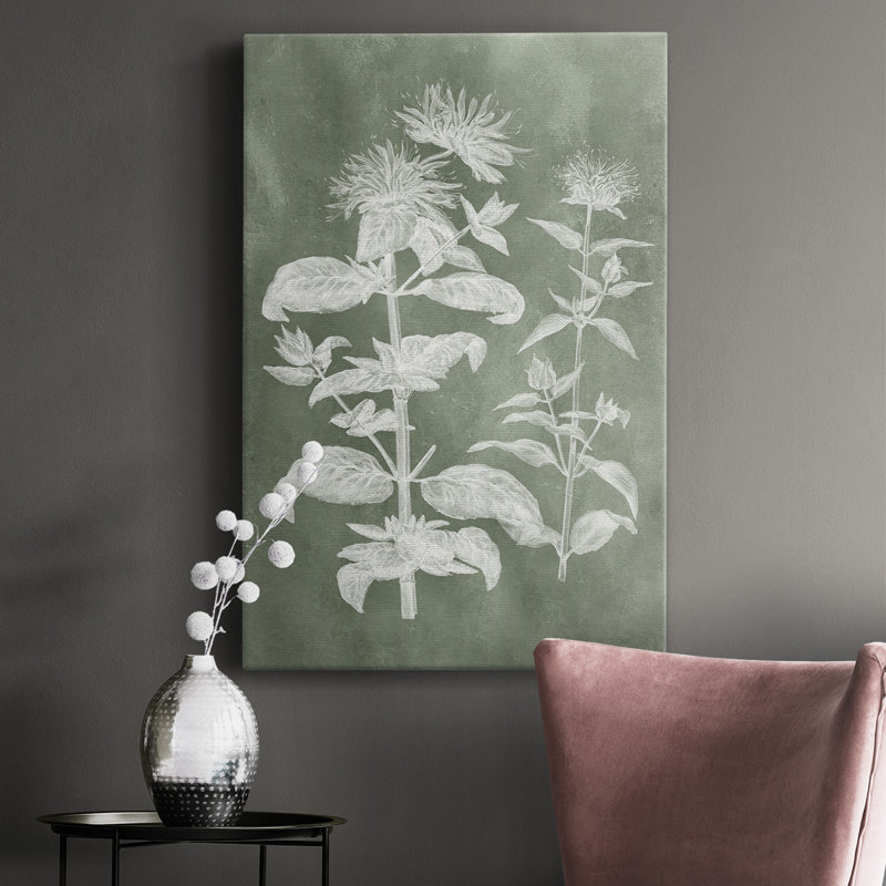 «Sage Impressions III», impression sur toile tendue, L 40 po x H 60 po