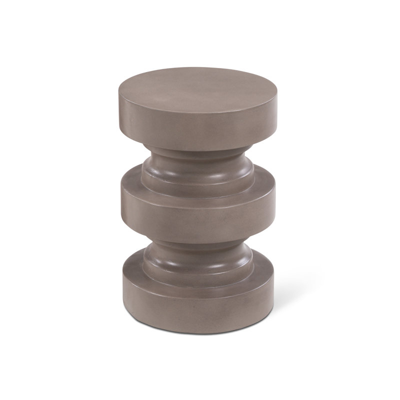 Levon End Table Dark Grey, Dark Grey