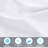 400 Thread Count Egyptian Cotton Blend Solid Deep Pocket Bed Sheet Set-1487332477-1487332452