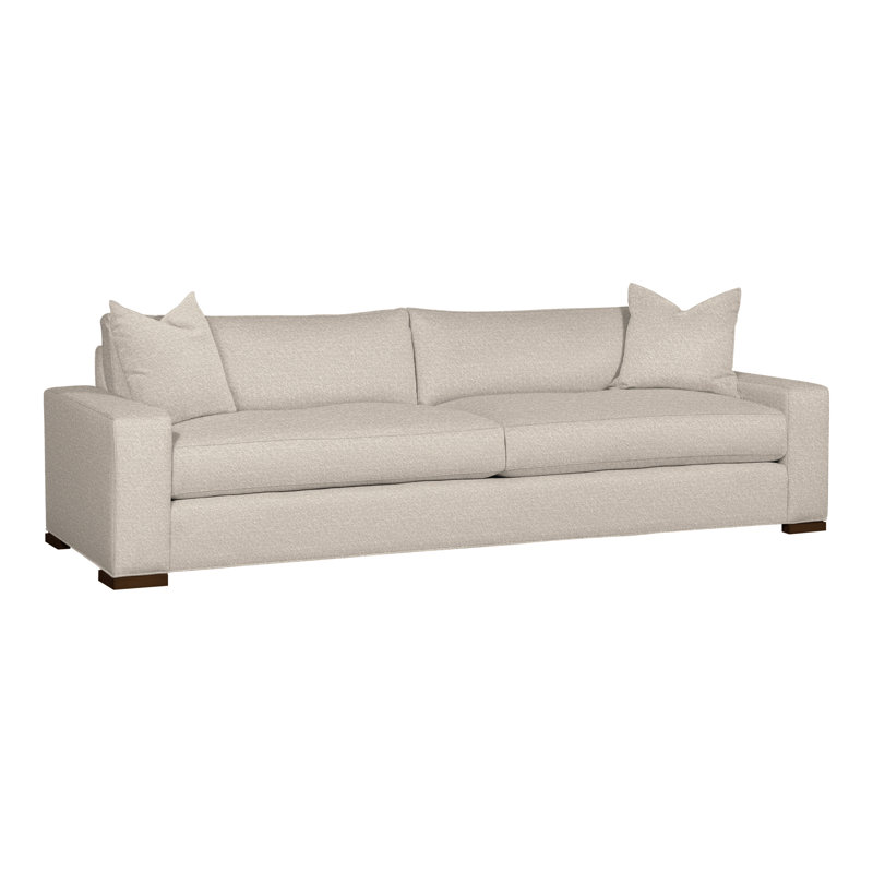 Paxton 109" Two Seat Extended Sofa, Nadia Steam, Havana