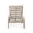 5-Position Adjustable Outdoor Chaise Lounge, Solid Wood Patio Recliner Chair with Thick Cushions, Weather-Resistant for Pool-892912057