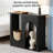 Elegant Black 39-inch Sofa Table