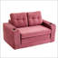 Canapé-lit double extensible, canapé-lit pliable convertible 2 en 1 avec coussins pour le confort du salon et de la chambre à coucher-961029834