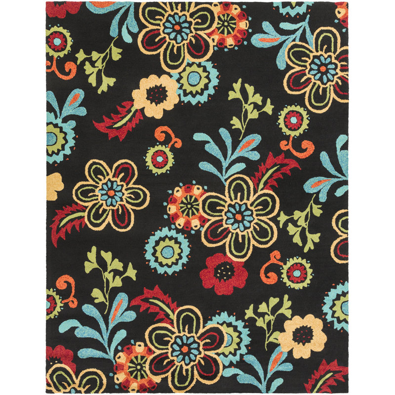 Victoriaville Floral Indoor Rug, Rectangle 5' x 7'6"