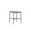 Arlisha Acacia Metal Base Dining Table