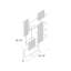Tulane Wall Mounted Wine Bottle Rack in Black