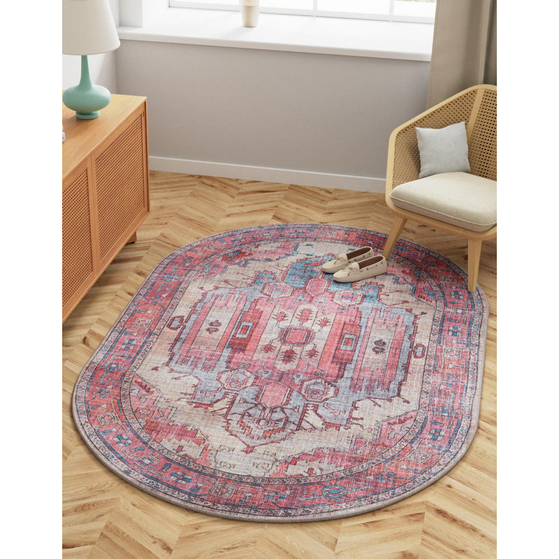 Tapis Heeter, Ovale 4 pi 1 po x 6 pi 1 po