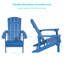 Chaise Adirondack pour l'extérieur Armenio-1949147543