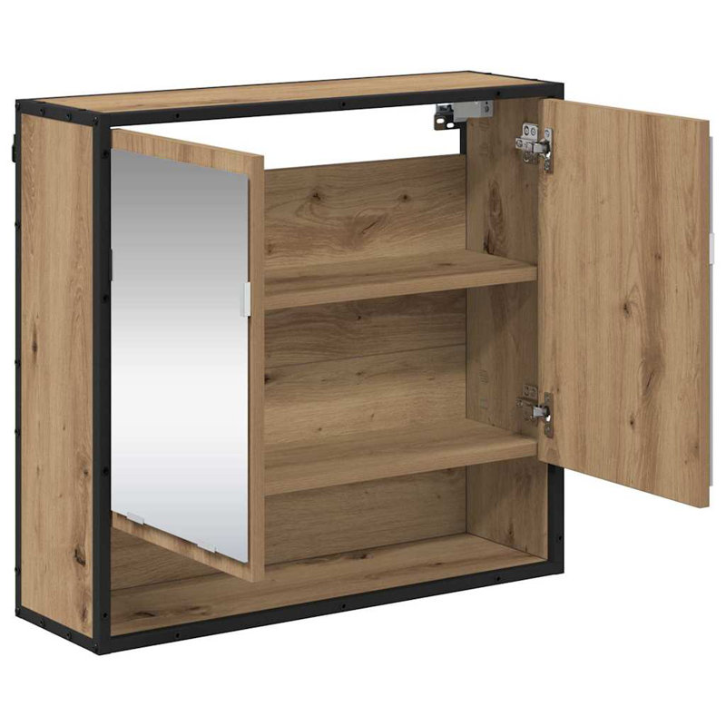 Bathroom Cabinet, Artisan Oak