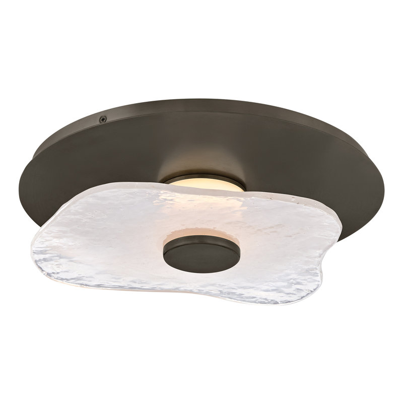 Fredrick Ramond Iona Medium Led Sconce, Black Oxide