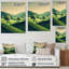 Printemps sur les montagnes vertes II - reproduction sur toile-87370034-87370042
