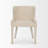Anderson Slope Cream Chenille Dining Chair-789432296