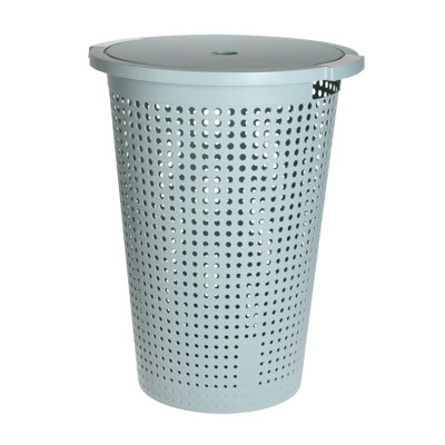 Plastic Laundry Bin with Handles