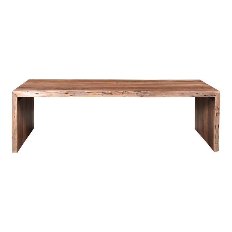 Matthews Solid Wood Solid Coffee Table, Brown