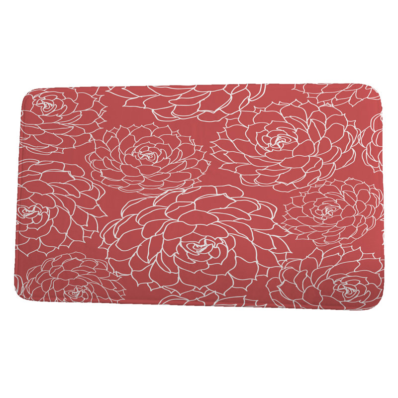 Tapis pour salle de bain malin, H 18 po x L 30 po, Orange