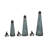 Decorative Bottle Vase with Removeable Lid for Home Decor – Stylish Tall Flower Vase for Table Centerpiece or Dining Room Decor – Set of 3, 23", 20", 16", Green