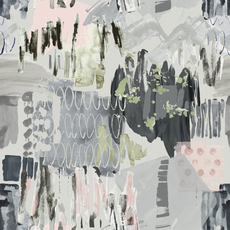 Panneau mural 6 panneaux L 9 pi x l 108 po, Gris anthracite