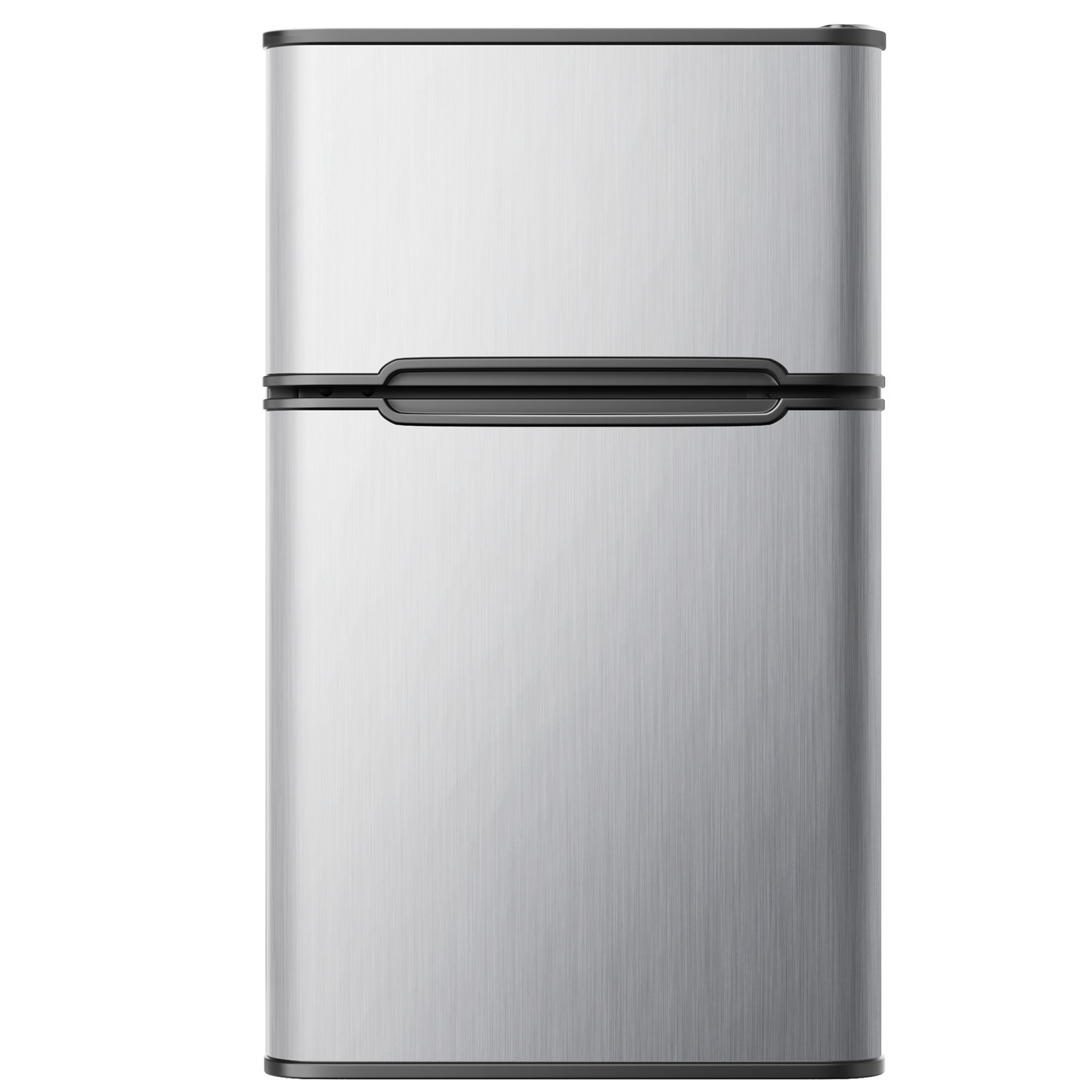 Simzlife 3.2 Cubic Feet Small Fridge Convertible Mini Fridge with Freezer By Simzlife, Silver | Fridge.com