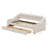 Twin Size Upholstered Daybed with Storage Armrests and USB Port-93672576