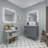 Jashayla Modern Frameless LED Light Bathroom Mirror Fog Free/Dimmable/Wall Mounted-565184008-565184009