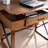 Adjustable Solid Wood Base Writing Desk