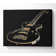 Dbz Bolero Guitar - Wrapped Canvas Print