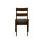 2 chaises de salle à manger, 37 po de hauteur, siège rembourré en flanelle brune, fabrication en bois massif, transitionnel pour la cuisine de 2 chaises, 37,5 po de hauteur, avec siège, coin repas