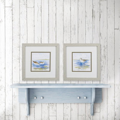 Shore Birds - Ensemble de 2 cadres photo