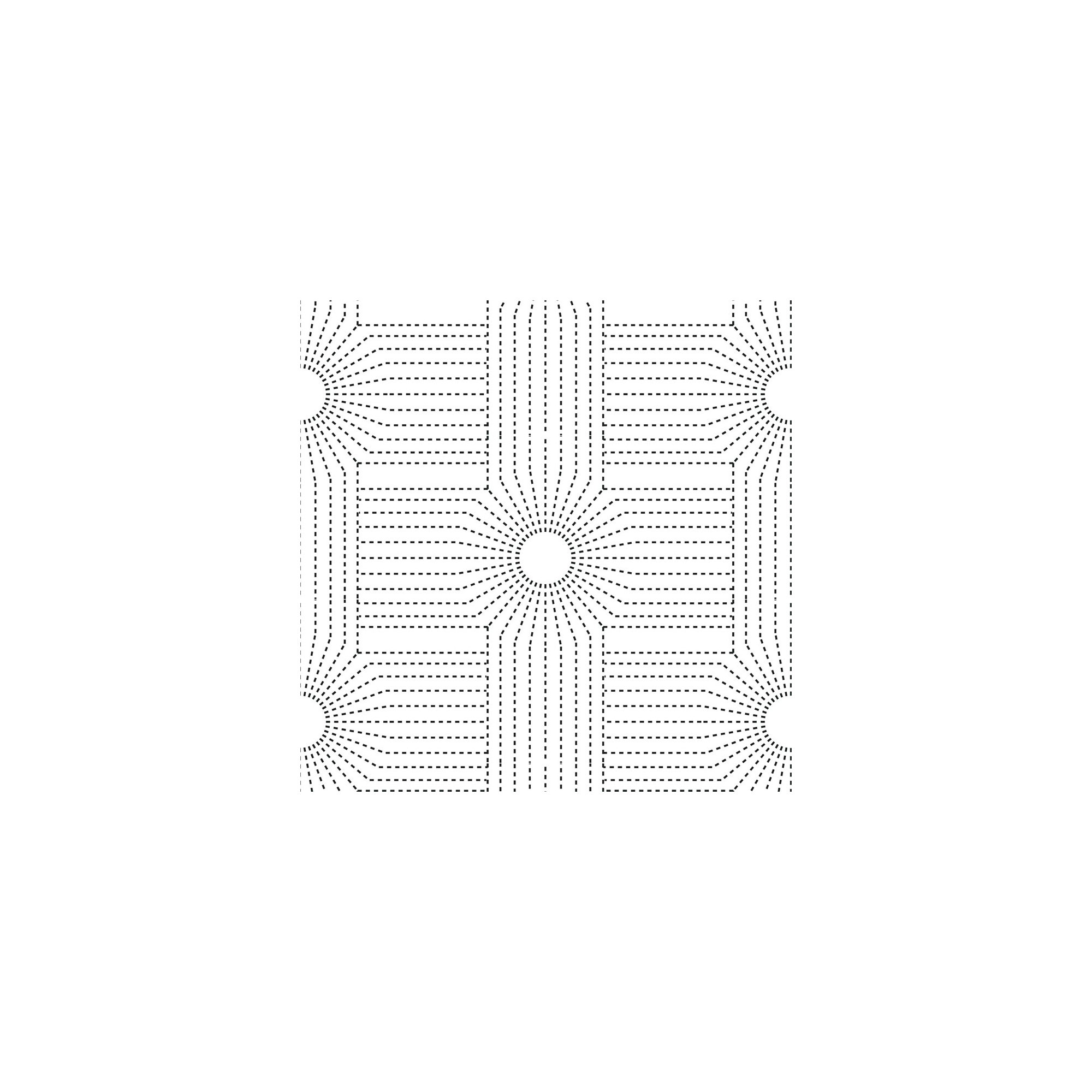 CoEd Wacker Peel & Stick Wallpaper Tile, Quartz White, Non-pasted