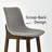 Annemasse 28" H Solid Wood Low Back Bar Stools-864686542