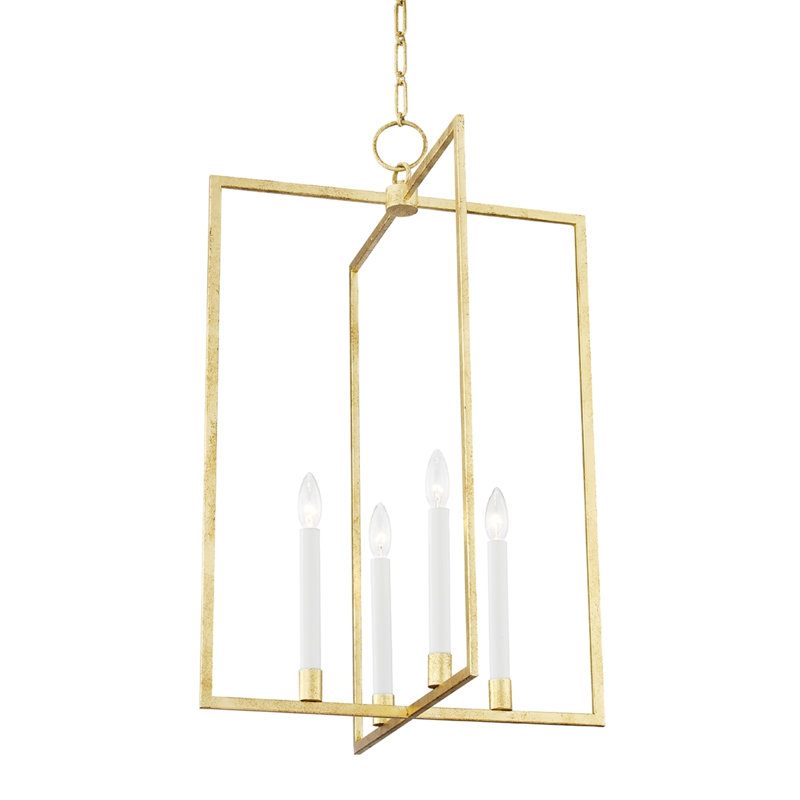 Middleborough Lantern by Mark D. Sikes, 31.5" H x 20" W x 20" D, Aged Iron
