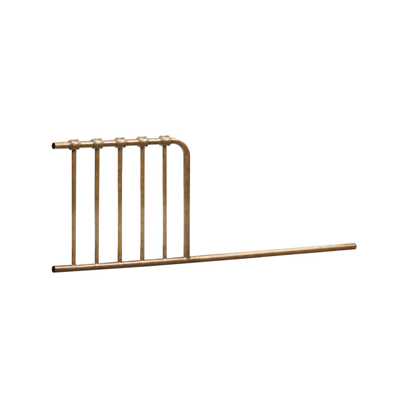 Abigail-Winston Mini Toddler Bed Conversion Kit, Vintage Gold