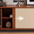 Creative design sense solid wood TV cabinet