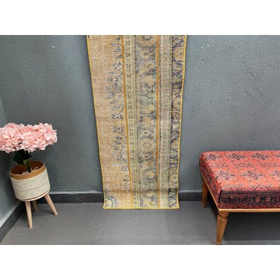 Tapis de couloir Classic Patchwork 23,2 x 77,2 po beige
