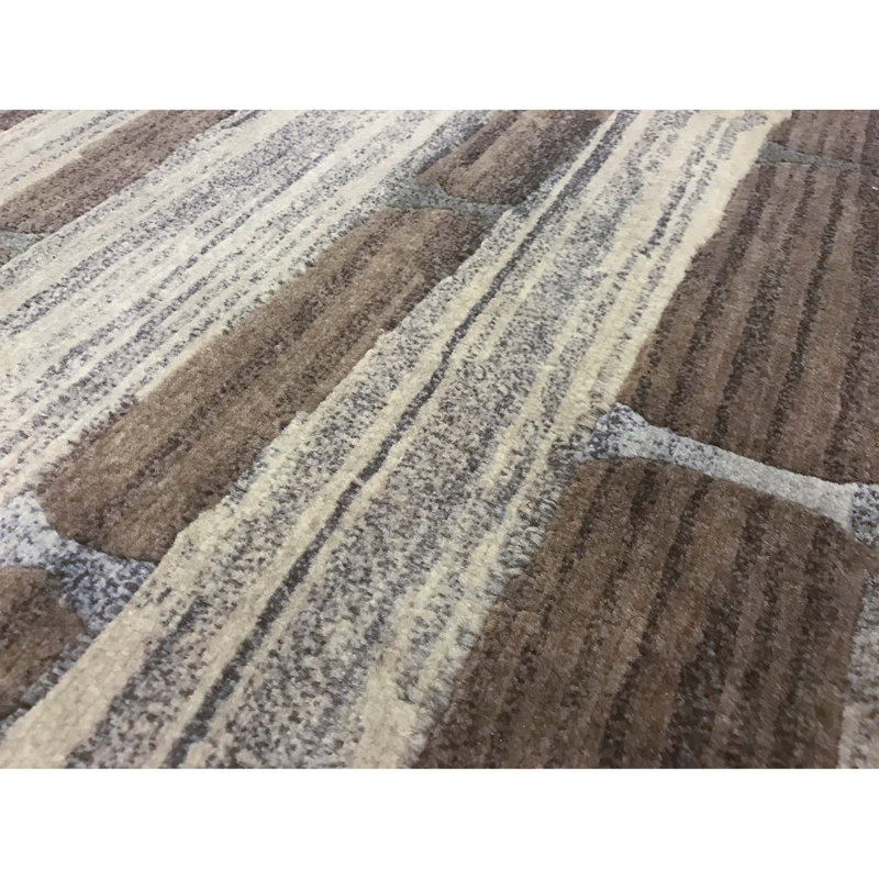 Himalayan Wool Geometric Area Rug