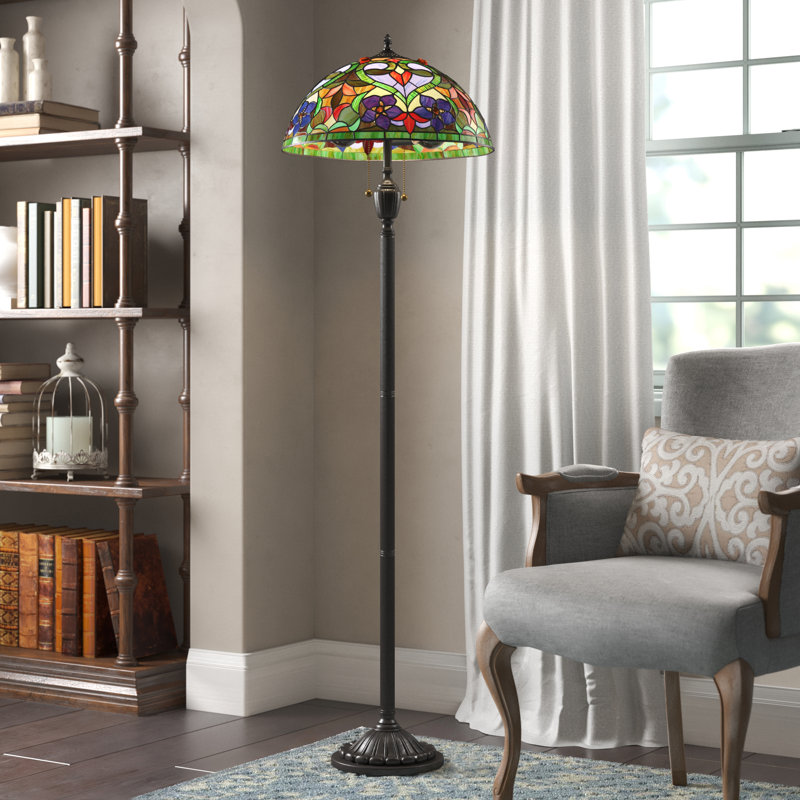 Yerres 62'' Bronze Traditional Floor Lamp
