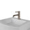 Cigno Single Hole Bathroom Faucet with Drain Assembly