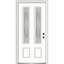 Porte d'entrée pré-montée en fibre de verre 2 ou 3 panneaux Grace Grace-1019912153-993794446
