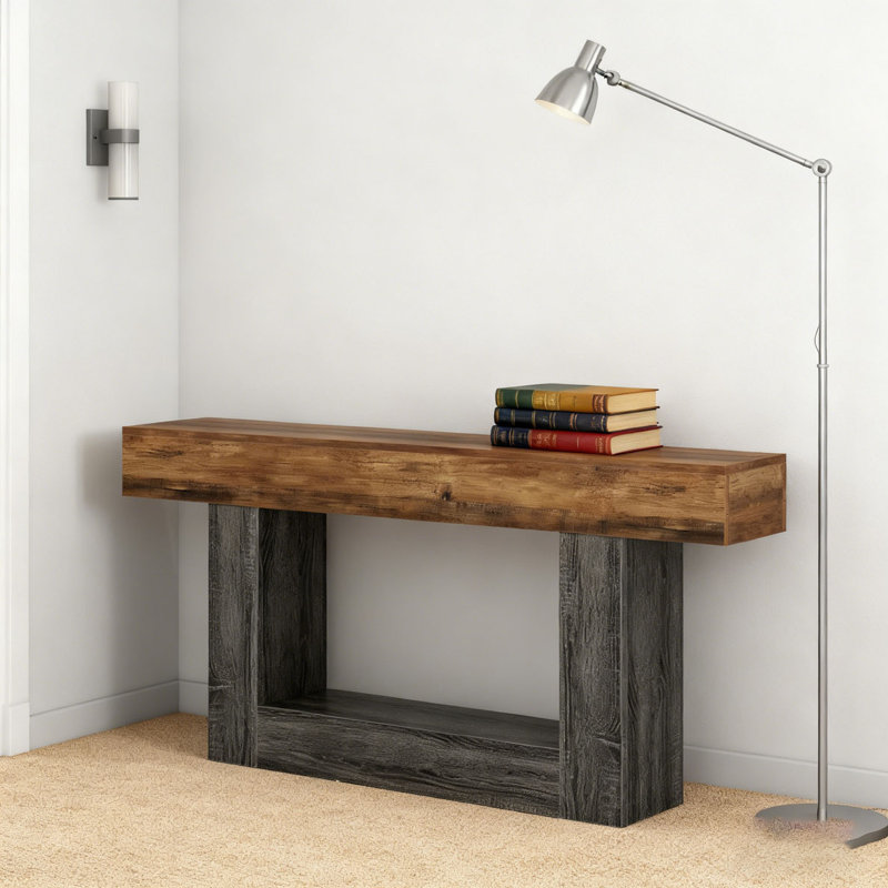 Wooden Console Table, Sofa Side Table, Living Room Table