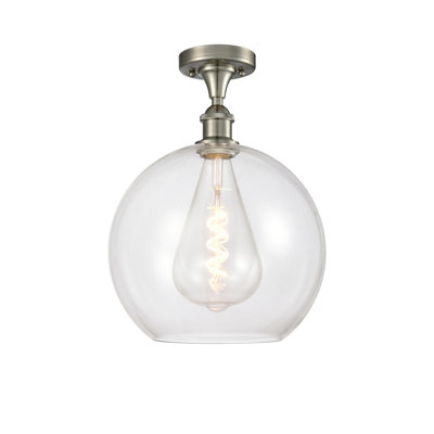 Cindi Glass Semi Flush Mount