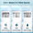 8000 BTU (ASHRAE) Portable Air Conditioner Rapid 3 - in - 1 Cooling for 350 Sq. Ft Spaces Remote LED Display Window Kits Included for Bedroom Home Dorm Office-88132339